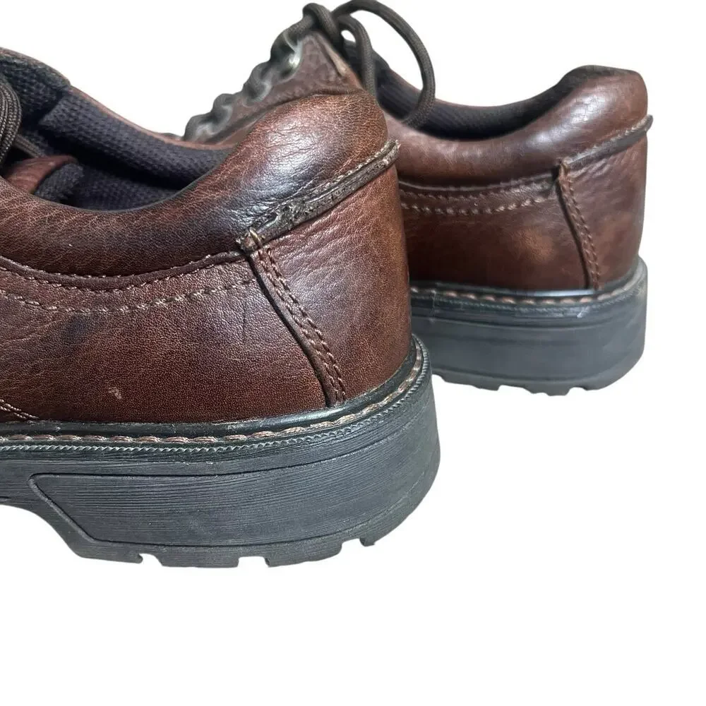 GH Bass Brown Leather Nixon Oxford Shoes Size 7M Dress Shoes